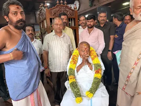 Deve Gowda, 94, rules out BJP-JD(S) rift, vows to keep fighting for Karnataka