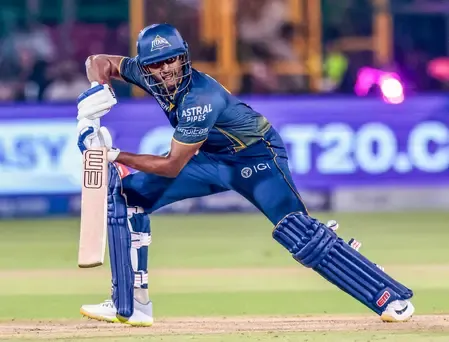 Sudharsan's fearless 55 guides GT's 118-run opening stand with Gill in IPL clash