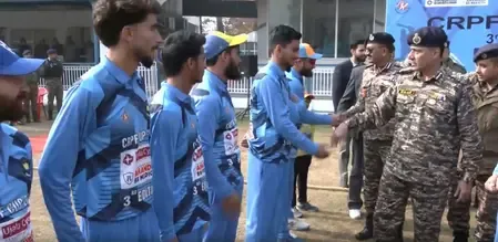 Has the Third CRPF Cricket Tournament Kicked Off in J&K's Srinagar?