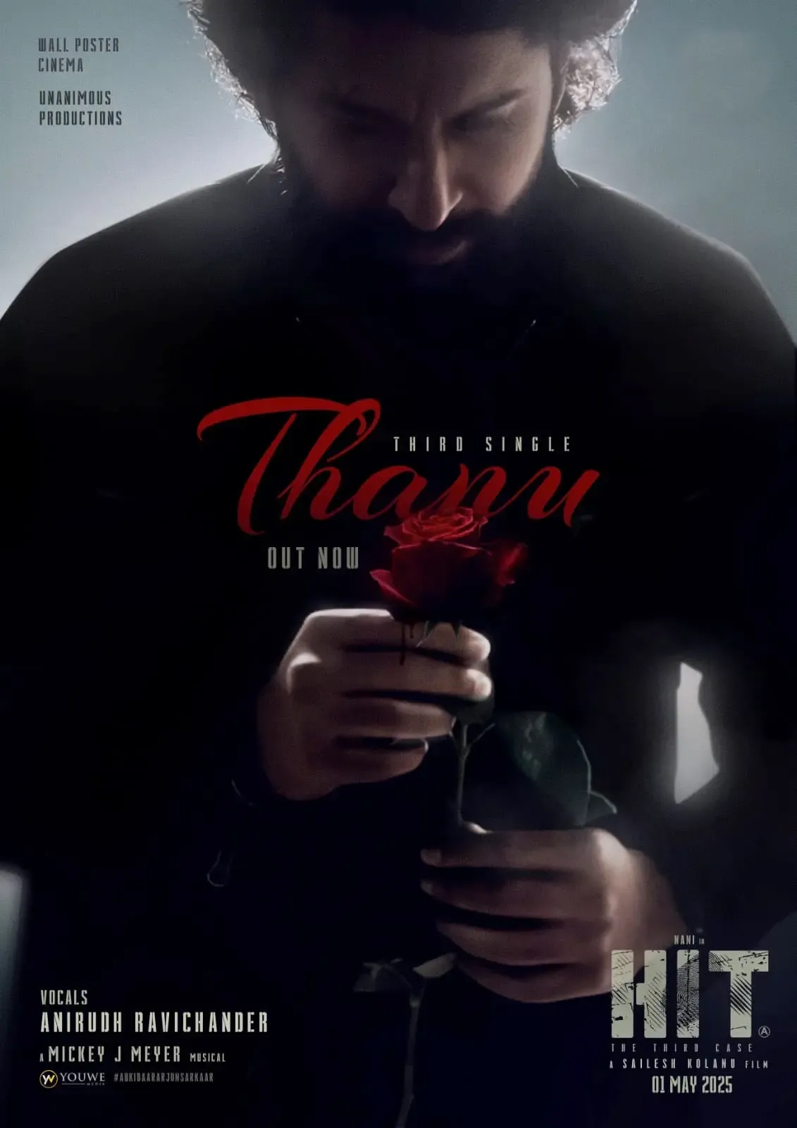 Nani's HIT: The Third Case Unveils Third Single 'Thanu'