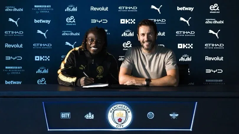 Jeremy Doku signs new Man City deal, commits to Etihad until 2031