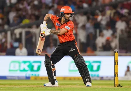 Ishan Kishan's 70 off 47 seals SRH's IPL 2026 playoff spot vs CSK