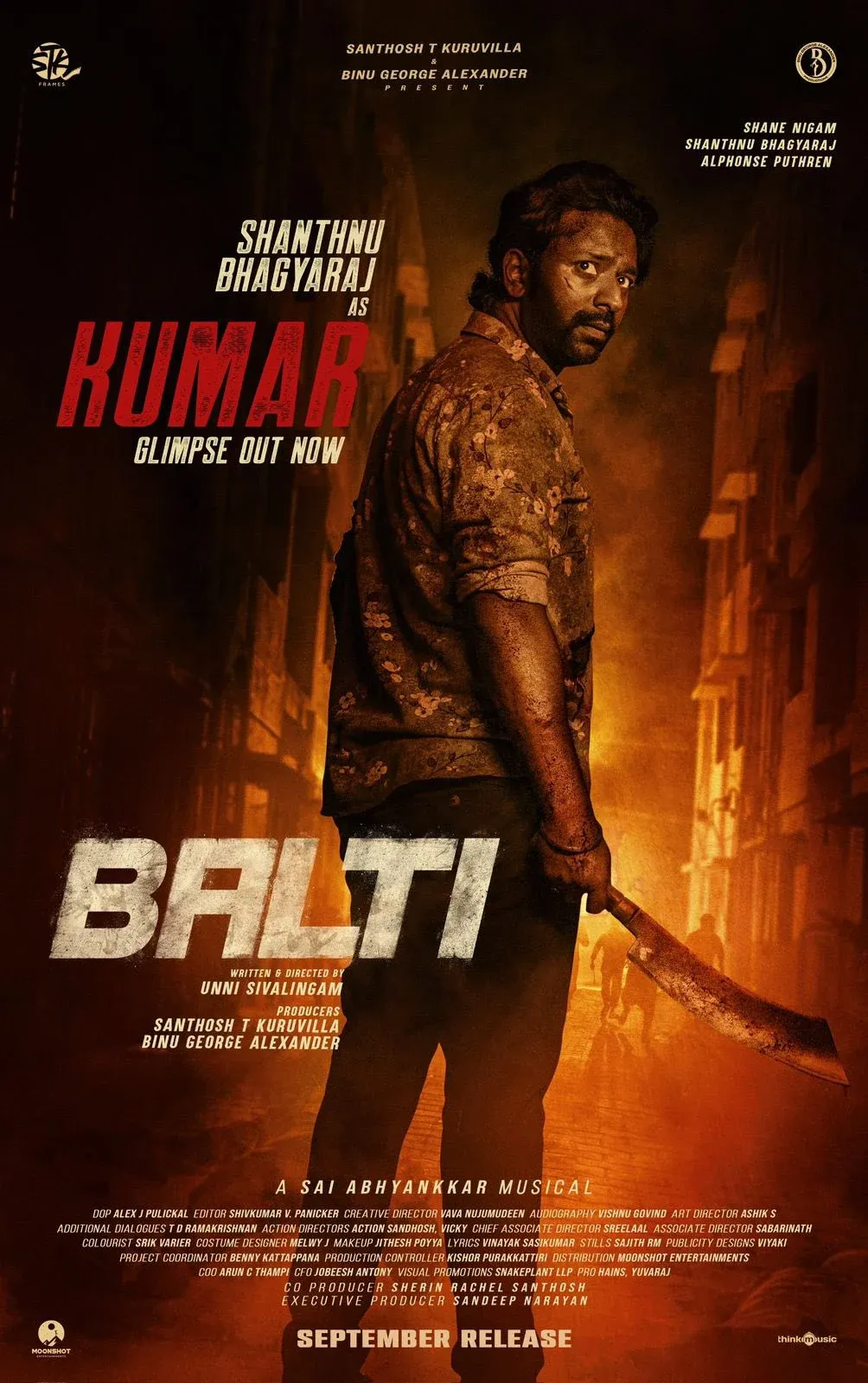 Is This First Look of Shanthanu Baghyaraj in Balti Really Killer?