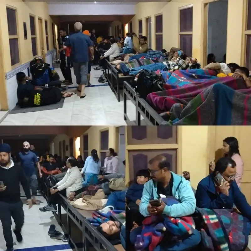 Over a Thousand Tourists Trapped as Landslides Strike North Sikkim