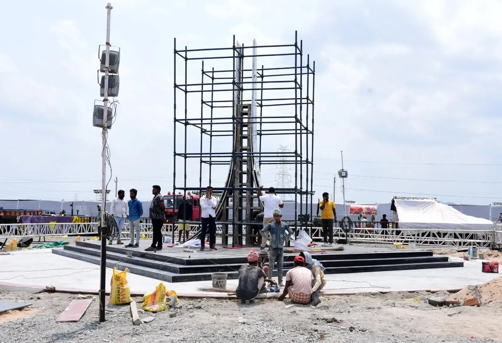 Why Are Thousands Flocking to Amaravati for the Capital Works Re-launch?