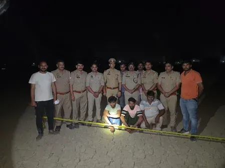 Mathura encounter: 3 cattle thieves shot, cash and weapons seized
