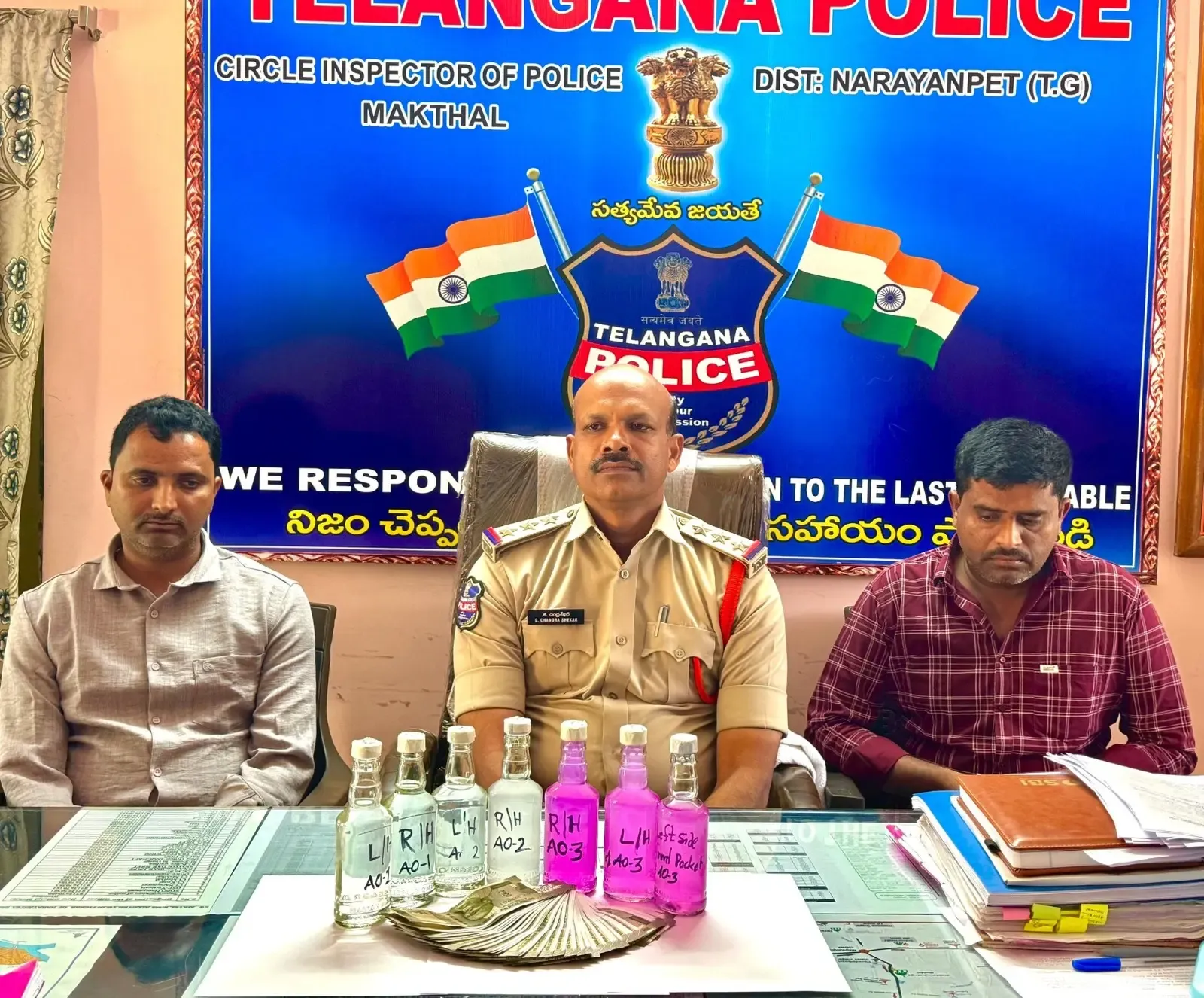 Telangana Officials Nabbed for Bribery