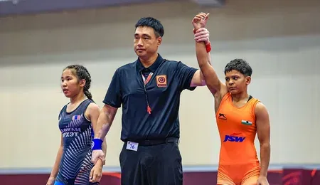 India wins 3 gold medals at U15 Asian Wrestling Championships, Day 2