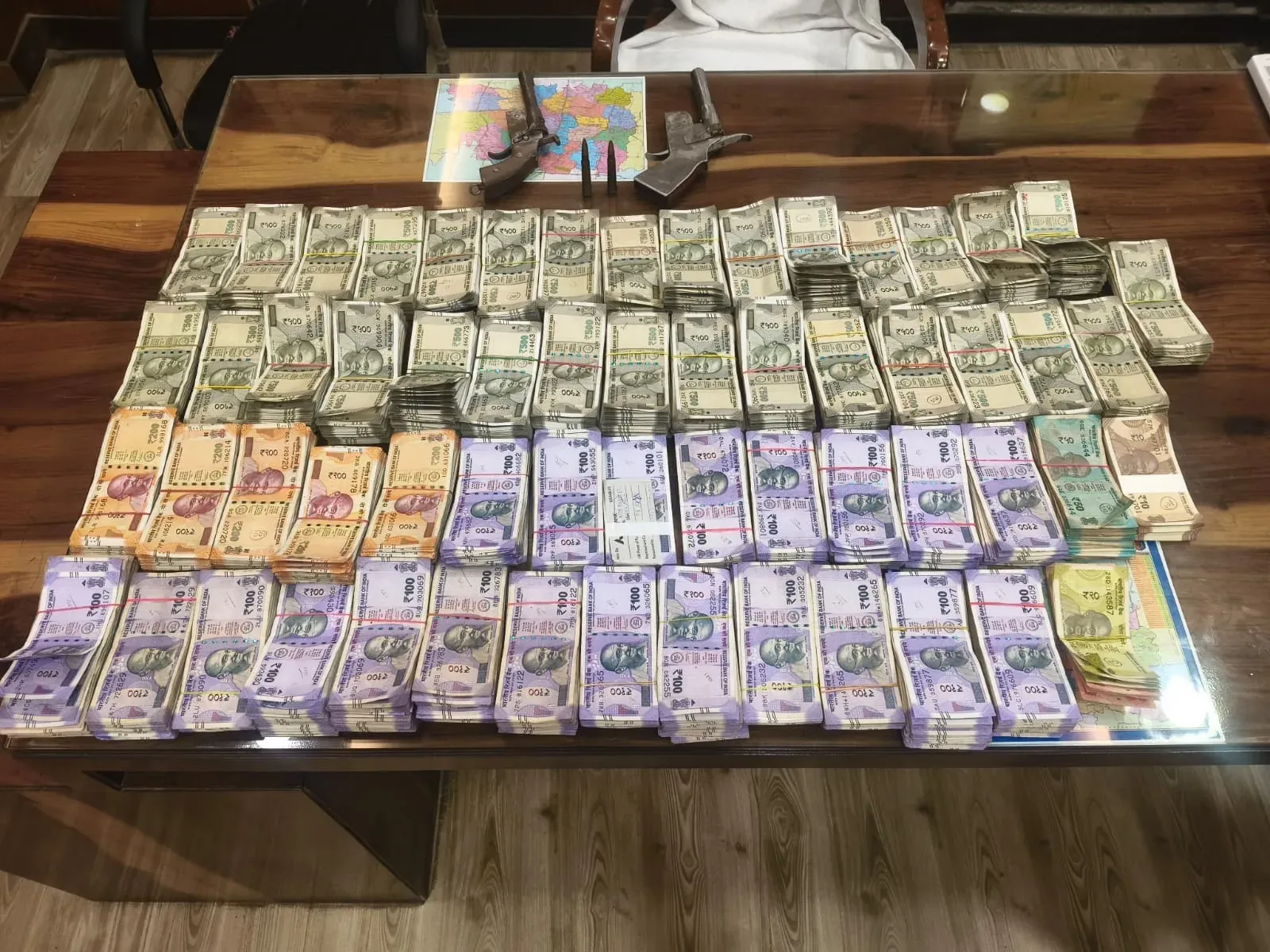 ₹20.65 lakh cash, arms seized in Bishnupur raid; 3 arrested in Bengal