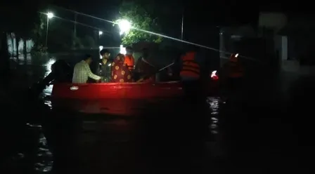 Ahmedabad flood rescue: 3 saved after 11 hours trapped in rising waters