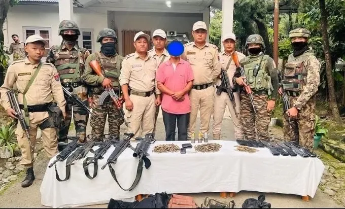 Who Were the Three Militants and Arms Smuggler Arrested in Manipur?