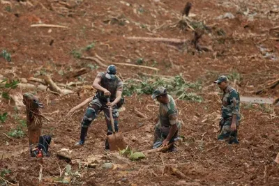 Shivamogga landslide kills 3 of family, including toddler, in Thirthahalli
