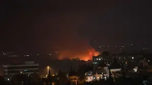 Three powerful explosions rock Syrian capital