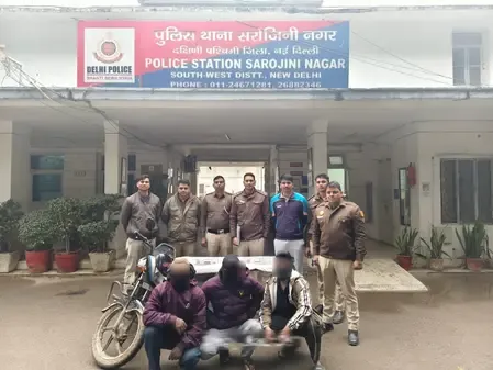 How Did Delhi Police Arrest Three Robbers and Solve Multiple Cases?