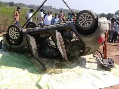 What Happened to the Three Young Men After Their Car Plunged into a Canal in Itarsi?