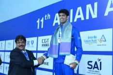 Did Srihari Nataraj Kickstart India's Medal Journey at the 11th Asian Aquatics Championships?