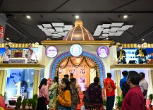 Did the 14-day India International Trade Fair attract over 18 lakh visitors?