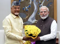 क्या प्रधानमंत्री मोदी ने चंद्रबाबू नायडू को मुख्यमंत्री के रूप में 15 साल पूरे करने पर बधाई दी?