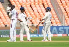 1st Test: Jurel, Jadeja's fifties swell India's lead to 164 runs at tea against West Indies