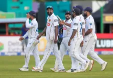 Asitha Fernando wraps India's 1st innings for 462 in Galle Test