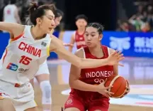 महिला बास्केटबॉल एशिया कप : चीनी टीम ने इंडोनेशिया को बड़े अंतर से रौंदा