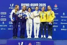 यूनिवर्सियाड में ओयांग यू और वांग वेइयिंग ने चीन के लिए दूसरा स्वर्ण पदक जीता