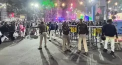 How Did Kolkata Handle Traffic Violations During New Year's Celebrations?