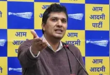 दिल्ली में 27 साल बाद मिले मौके के बावजूद नकारा निकली बीजेपी सरकार : सौरभ भारद्वाज