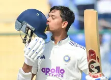 How Did Jaiswal and Sudharsan Propel India to 220/1 at Tea?