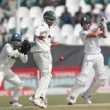 2nd Test: South Africa's Muthusamy and Rabada turn tables on Pakistan with record-laden fightback