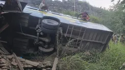 Amarnath Yatra bus plunges into gorge in Ganderbal, 30 pilgrims injured