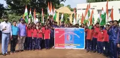 हर घर तिरंगा अभियान: बीदर में 32 एनसीसी कैडेट्स ने तीन दिन चलाई जागरूकता मुहिम