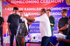46 KCP militants surrender in Manipur, 20 weapons handed over in Imphal