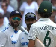 4th Test: Kohli-Konstas shoulder collision could come under ICC’s lens