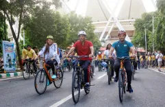 Fit India Sundays on Cycle 89th edition in Surat to champion drug-free youth