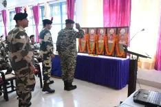 क्या बीएसएफ ने राजौरी में शहीदों को श्रद्धांजलि दी?