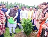 ओडिशा: सीएम माझी ने 'एक पेड़ मां के नाम' अभियान के साथ किया वन महोत्सव का शुभारंभ