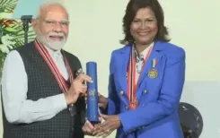 पीएम मोदी को मिला 'ऑर्डर ऑफ द रिपब्लिक ऑफ त्रिनिदाद एंड टोबैगो' सम्मान