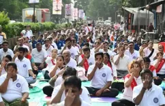 अंतरराष्ट्रीय योग दिवस 2025 : दक्षिण भारत में योग उत्साह, नेताओं और नागरिकों ने लिया हिस्सा