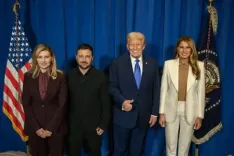 ट्रंप से मिले जेलेंस्की, बोले- 'यकीन, अमेरिकी राष्ट्रपति और प्रथम महिला मेलानिया यूक्रेन के साथ'