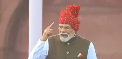 80वें स्वतंत्रता दिवस पर PM मोदी का लाल किले से संबोधन: 'हर घर तिरंगा, हर मन तिरंगा'