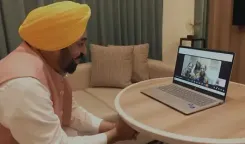 'आप सभी ने देश का मान बढ़ाया,' मुख्यमंत्री भगवंत मान ने हरमनप्रीत, अमनजोत और हरलीन से वीडियो कॉल पर की बात 