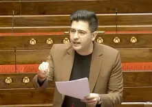 आप सांसद राघव चड्ढा ने राज्यसभा में पैकेटबंद जूस का उठाया मुद्दा