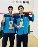 Abhay-Velavan clinch third straight Asian Doubles Squash title in Sarawak