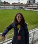 क्या अभिनेत्री मोना सिंह ने लंदन के मशहूर लॉर्ड्स स्टेडियम का दौरा किया?