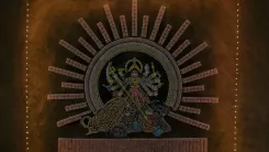 Adani Cement builds 70-ft Maa Durga tribute using 15,000 cement bags at Kymore plant