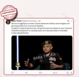 सेना का फर्जी वीडियो पर्दाफाश: लेफ्टिनेंट जनरल नीरज शुक्ला के नाम पर पाकिस्तान समर्थित दुष्प्रचार