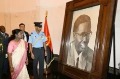 अफ्रीकी देश अंगोला की चार दिवसीय यात्रा पर राष्ट्रपति द्रौपदी मुर्मू, वहां के प्रथम राष्ट्रपति नेटो को दी श्रद्धांजिल
