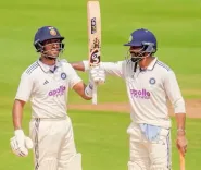 अहमदाबाद टेस्ट: जुरेल, जडेजा, राहुल का शतक, भारत ने वेस्टइंडीज पर बनाई 286 रन की बढ़त 