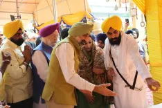 Did Air Chief Marshal Pay Tribute as Guru Gobind Singh's Sacred Footwear Embarks on a Grand Yatra?